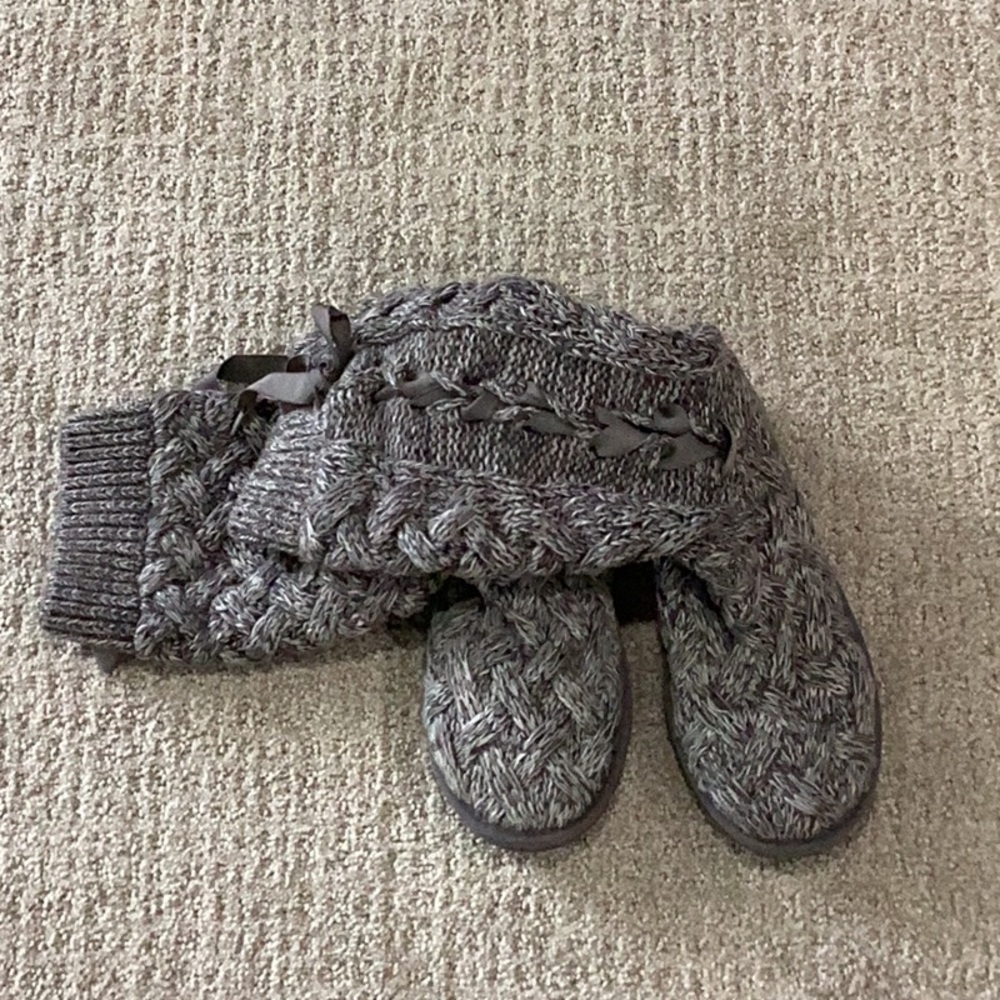 UGG Gray Cozy Boots - Worn 2x